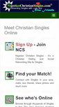 Mobile Screenshot of nigerianchristiansingles.com